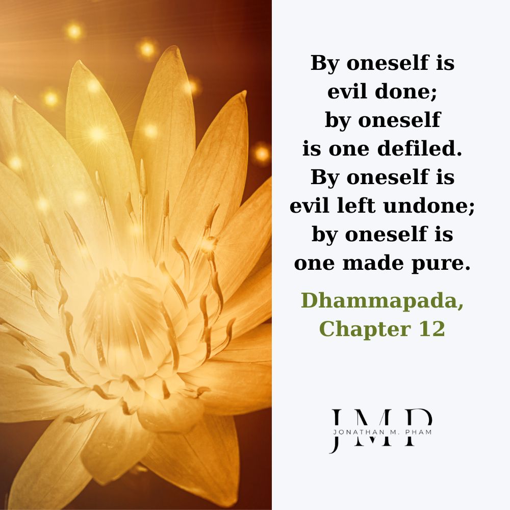 by oneself is evil done