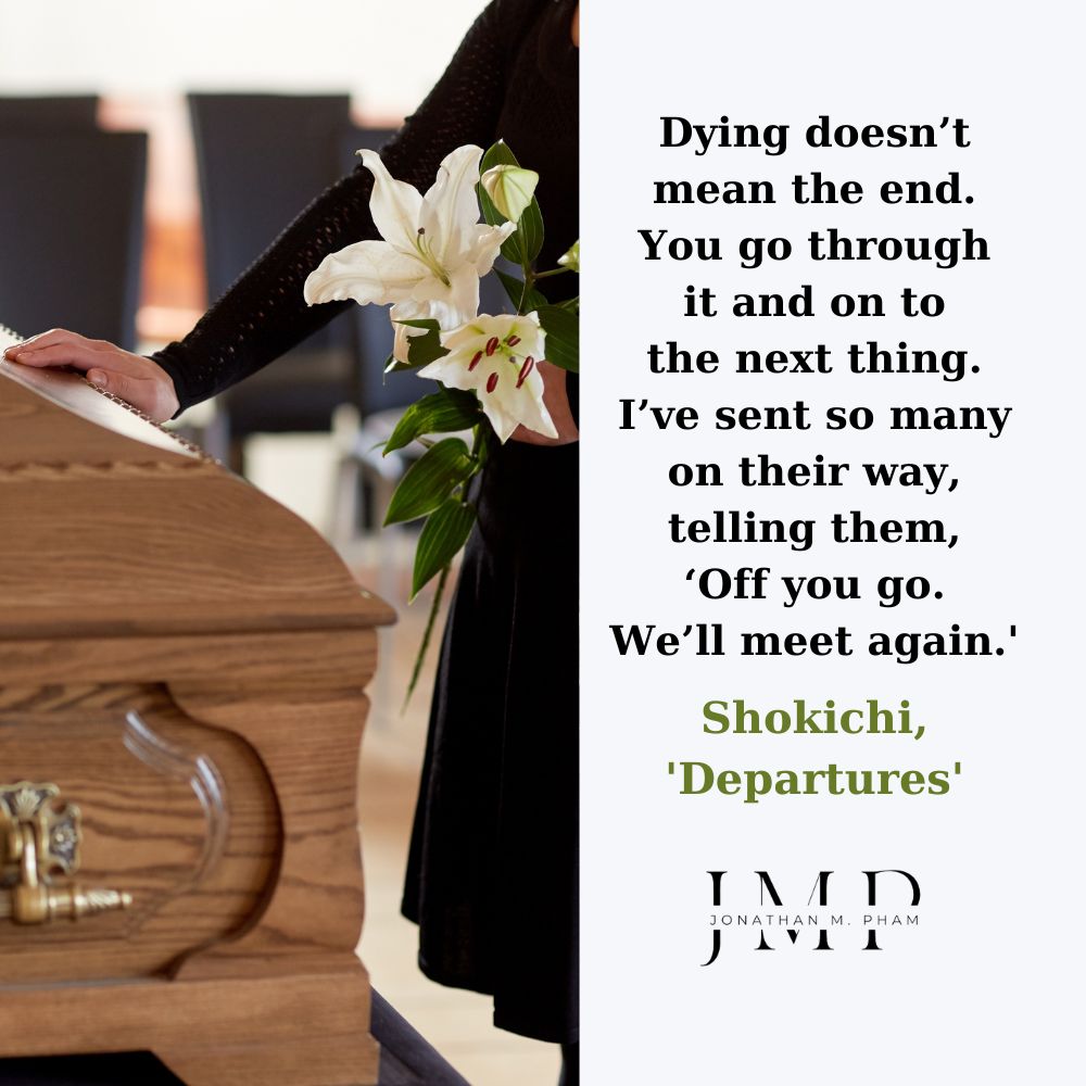 dying does not mean the end