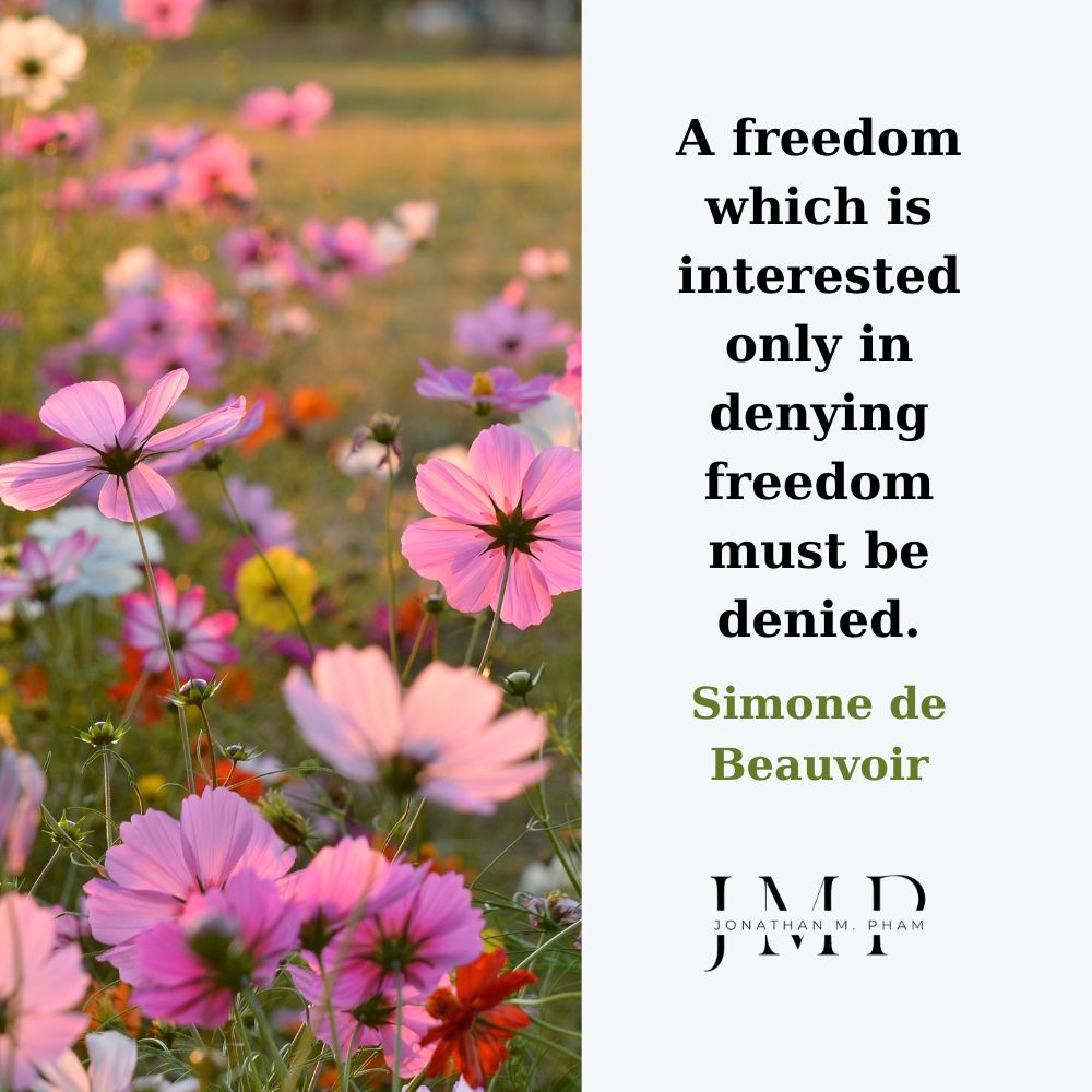 existential quotes on freedom responsibility