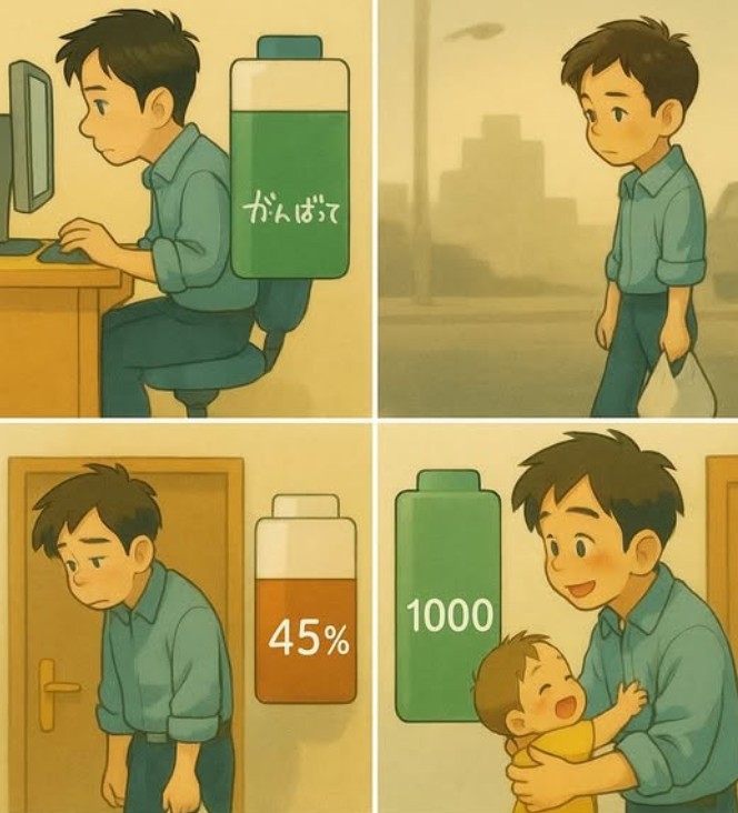 father returns home