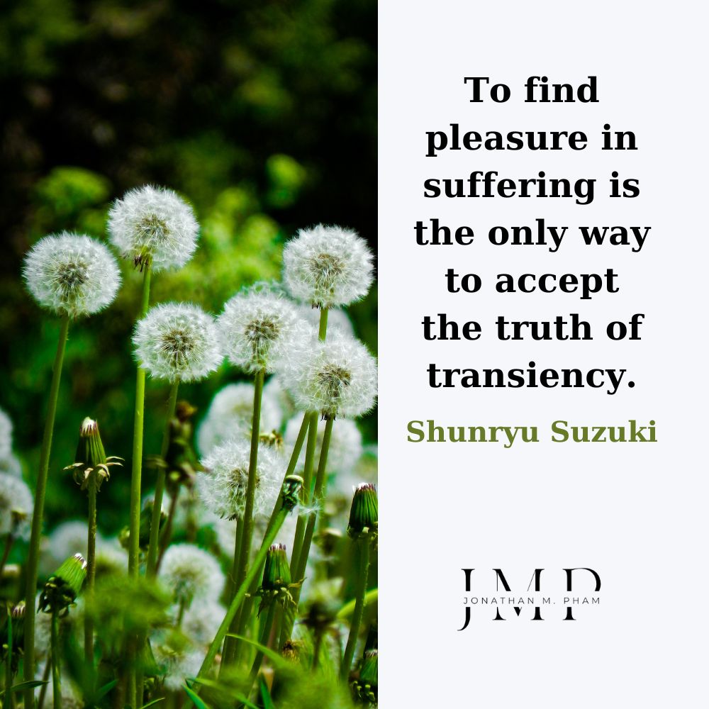 find pleasure in suffering
