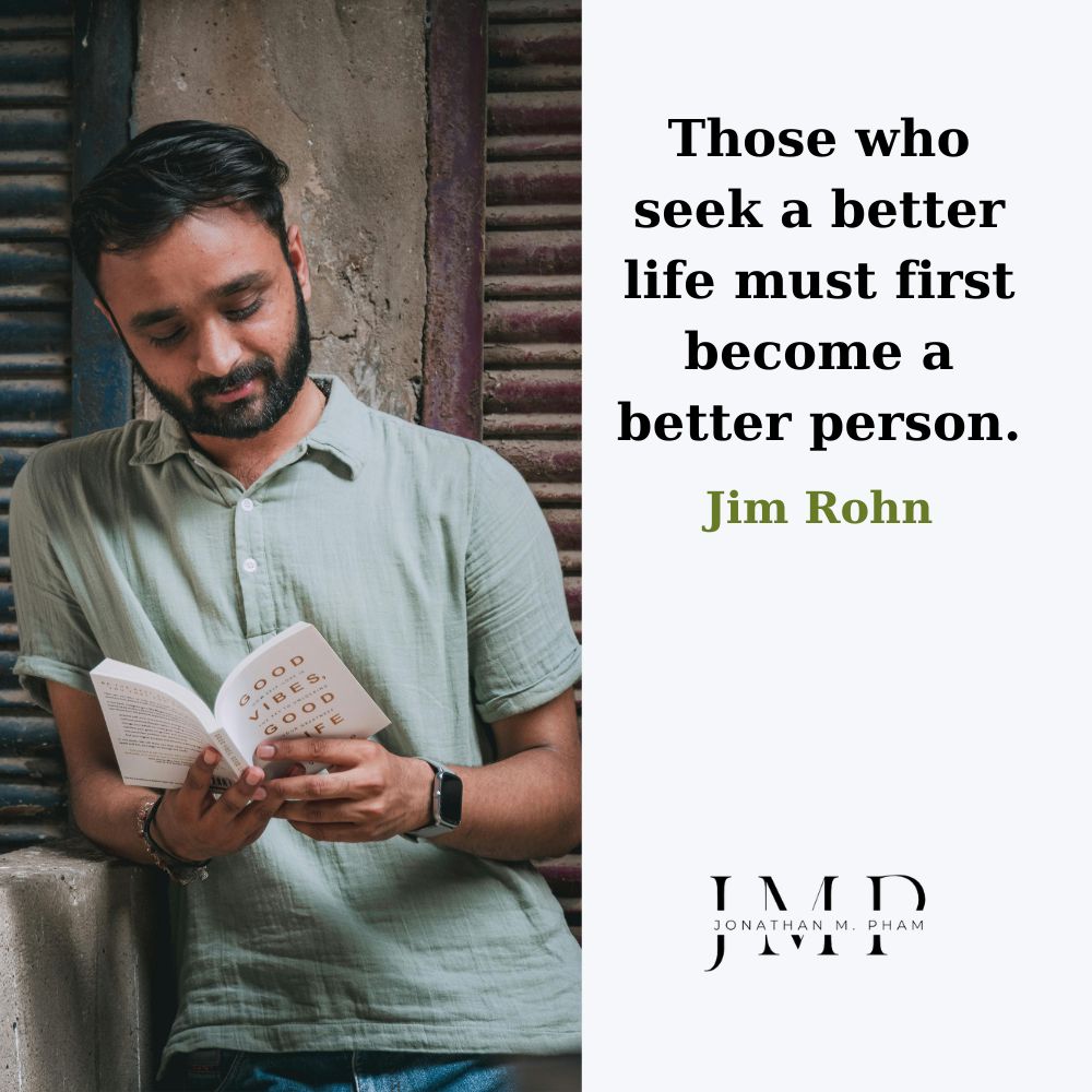 first become a better person