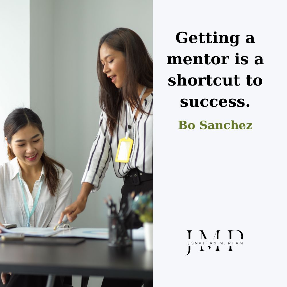 getting a mentor is a shortcut to success