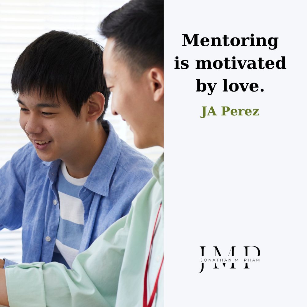 mentoring is motivated by love
