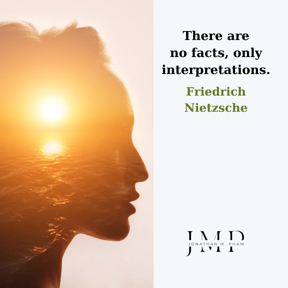 no facts only interpretations