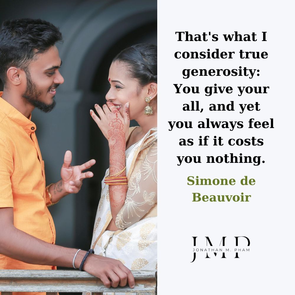 true generosity quotes