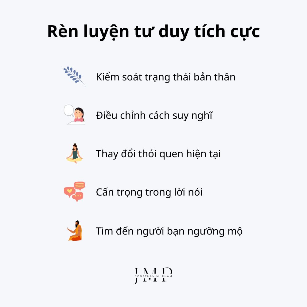 5 phương pháp rèn luyện tư duy tích cực