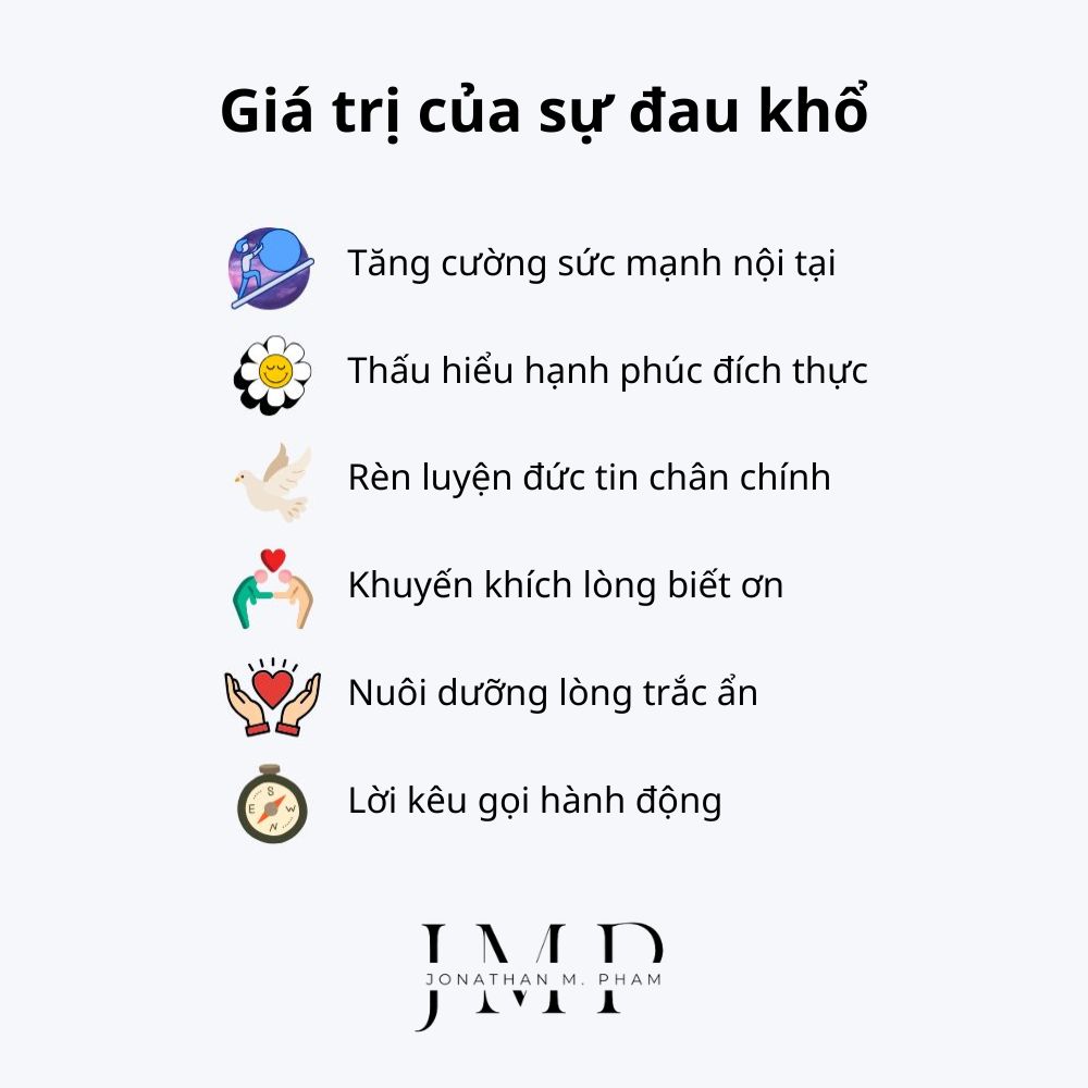 giá trị của sự đau khổ