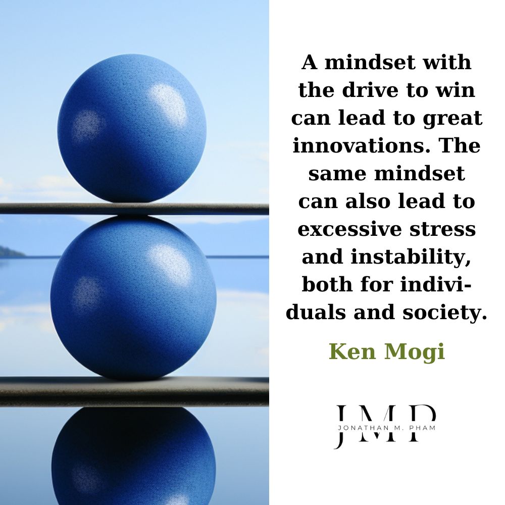 a mindset with the drive to win