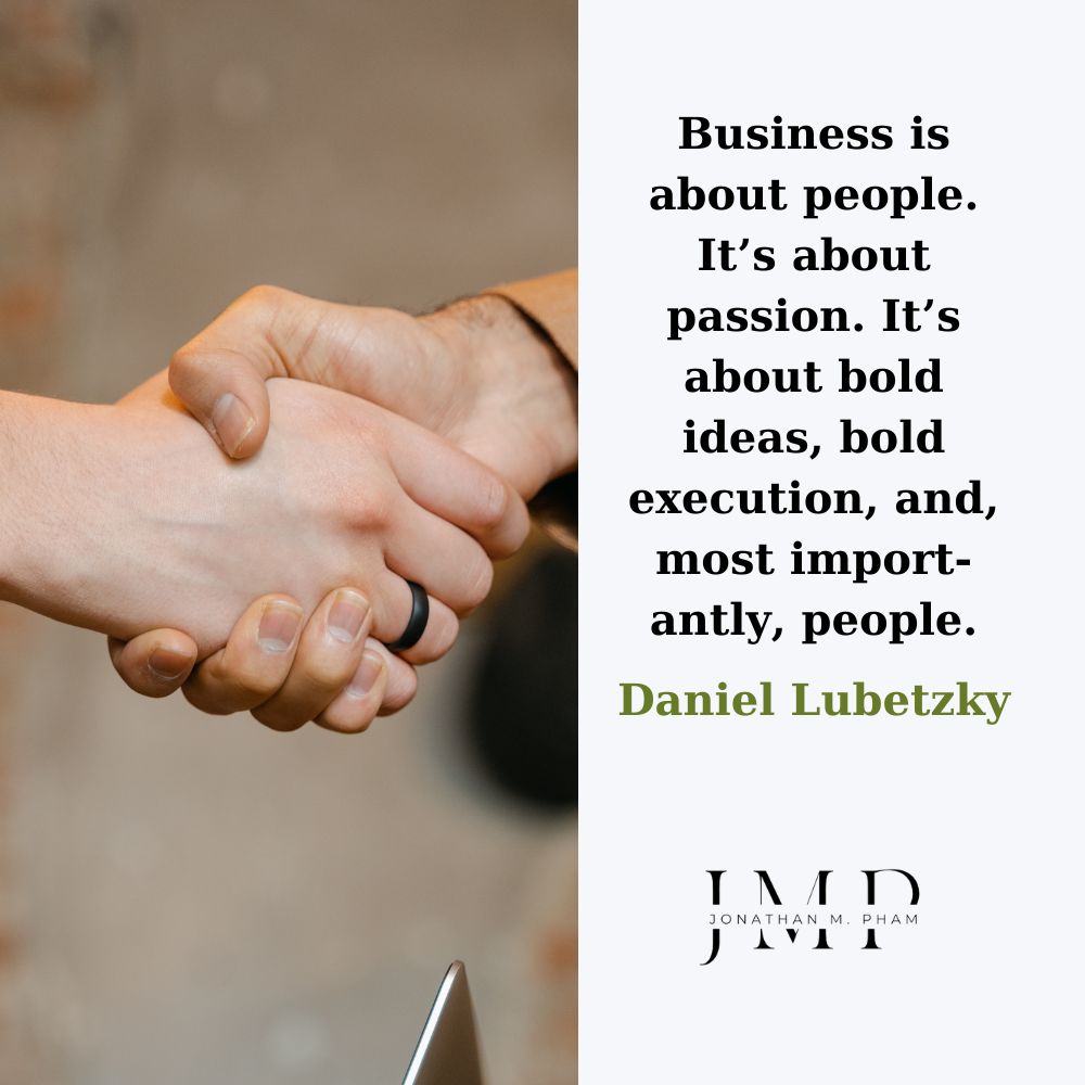 business is about people