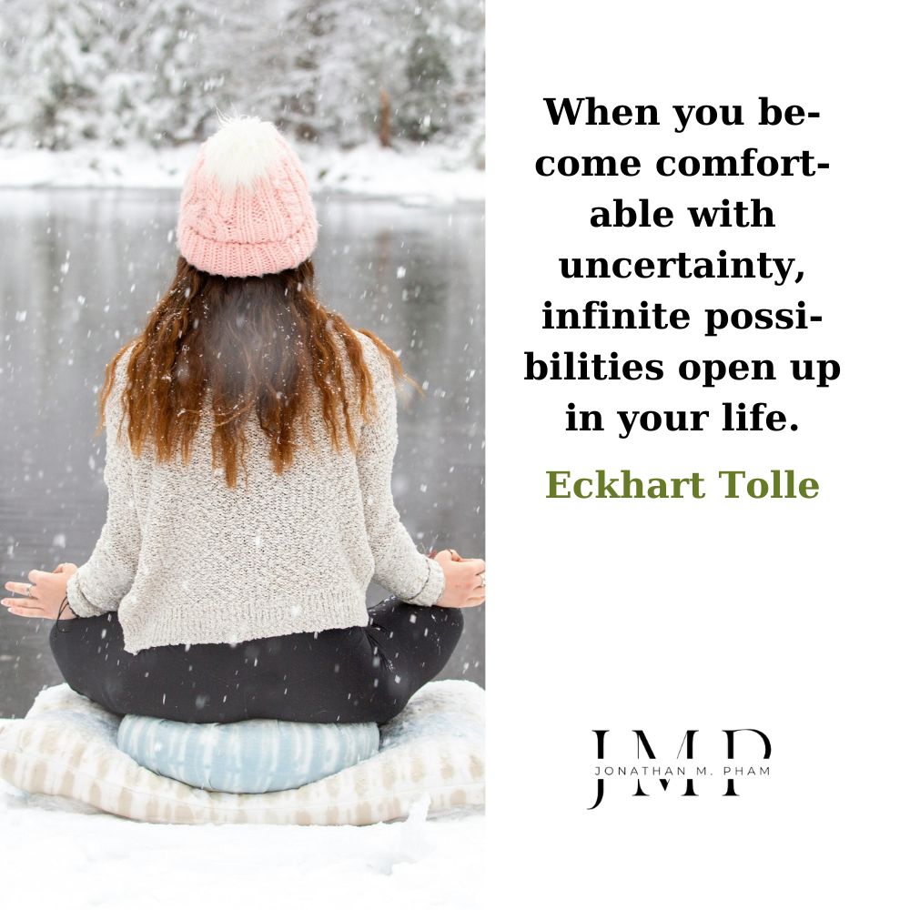 comfortable with uncertainty quotes