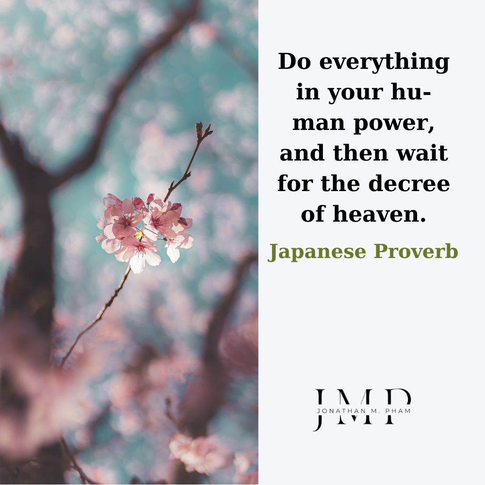 do everything in your human power