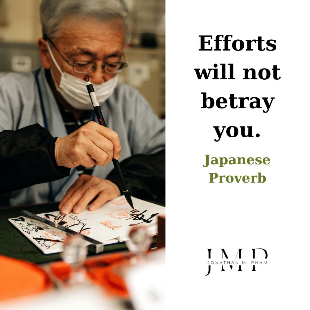 efforts will not betray you