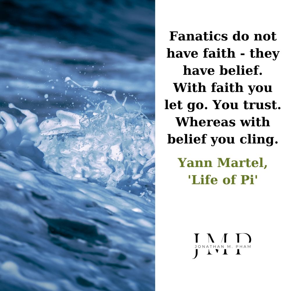 fanatics do not have faith