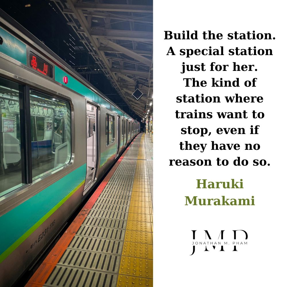 first things first build the station