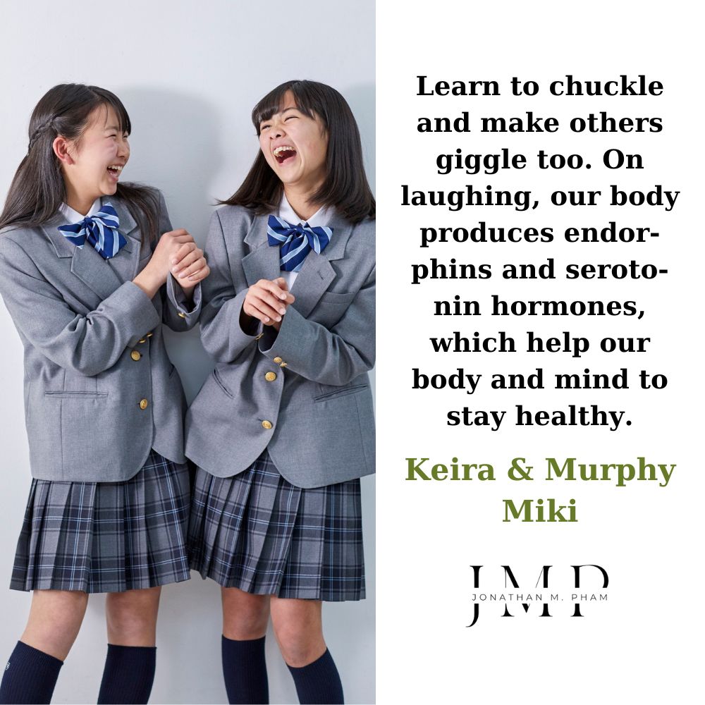 learn to chuckle make others giggle