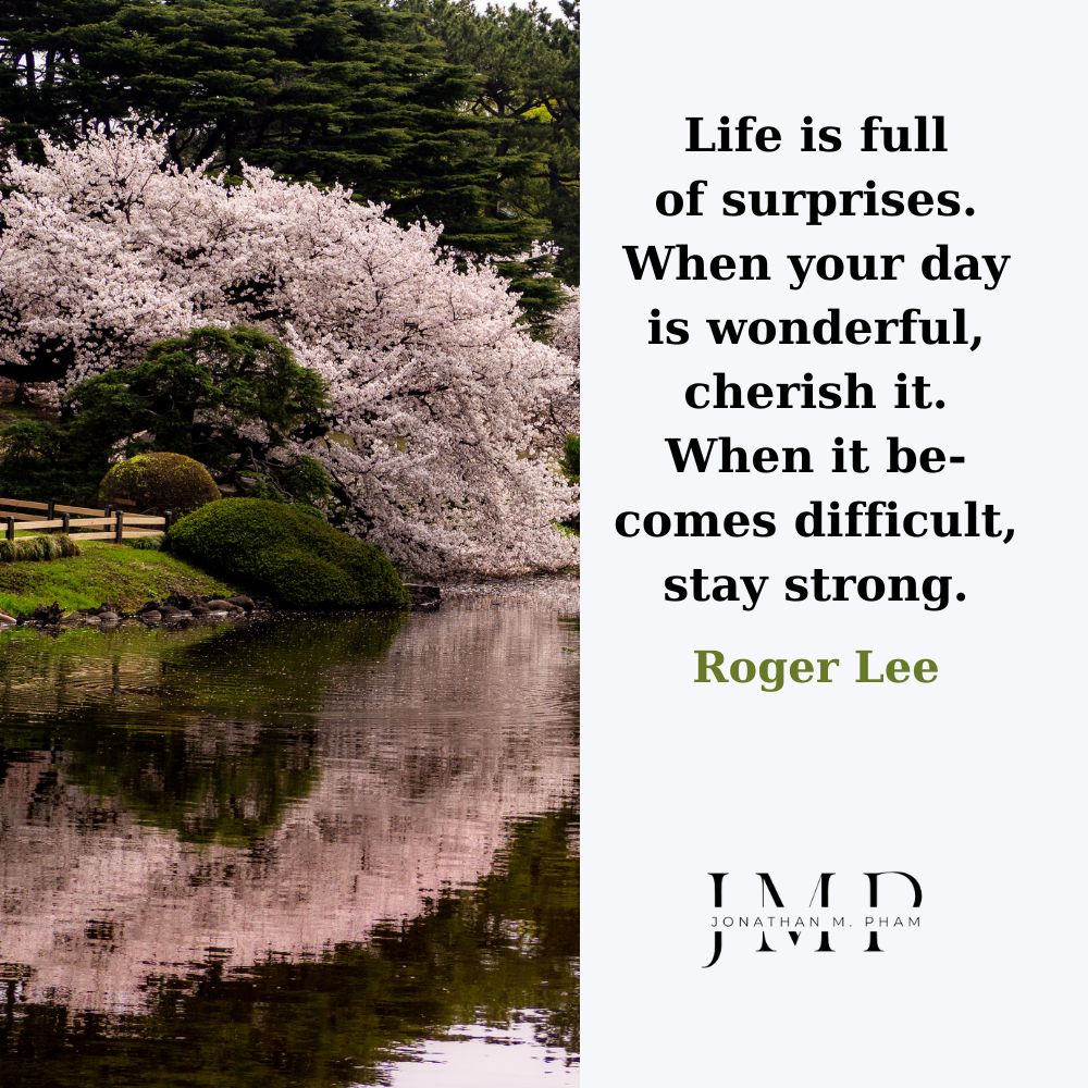 life is full of surprises