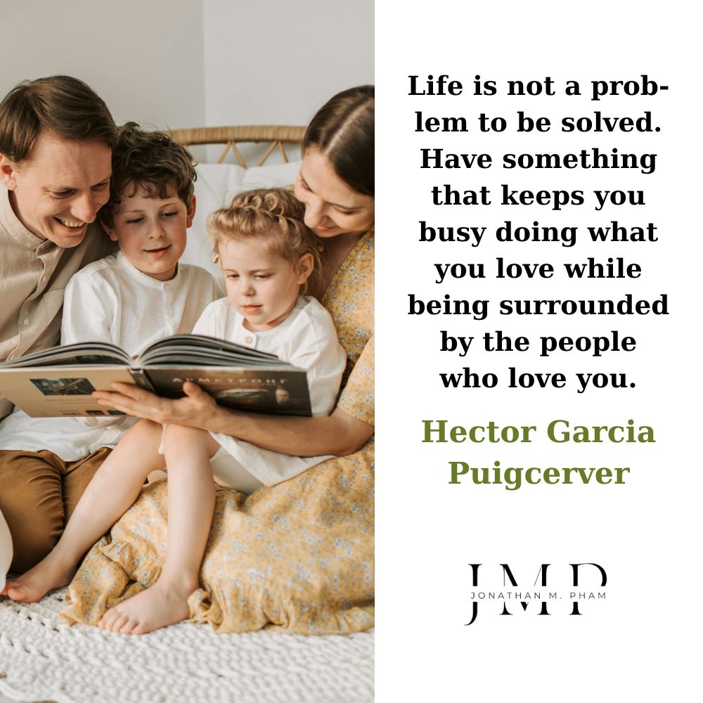 life is not a problem to be solved