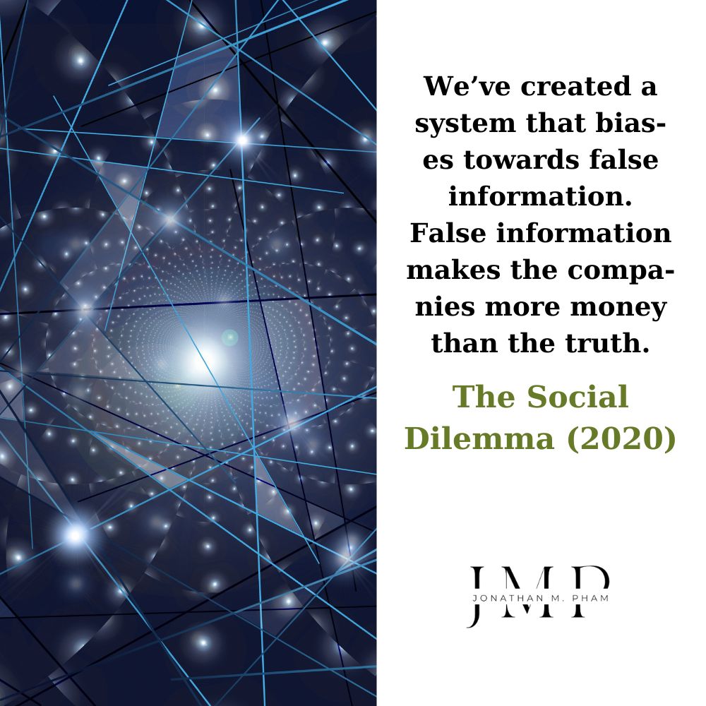 a system that biases towards false information