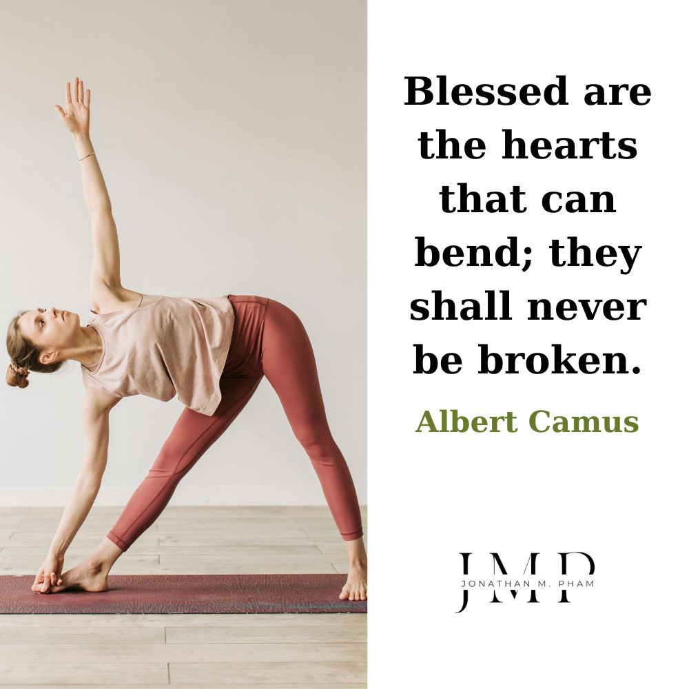 blessed are the hearts that can bend