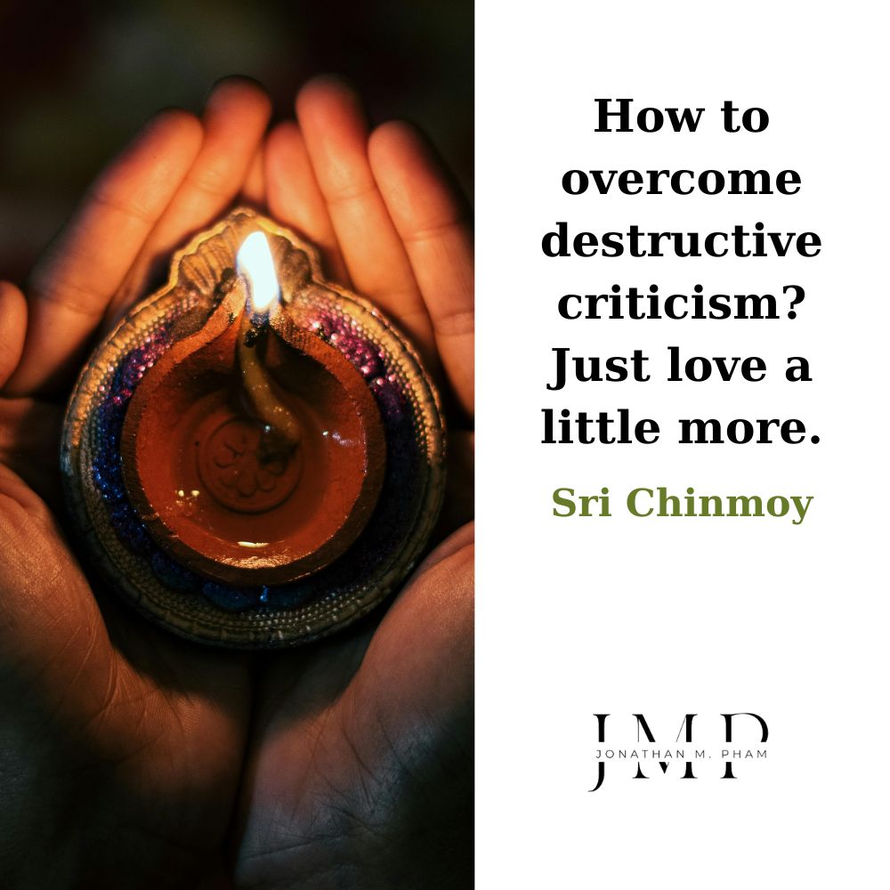 destructive criticism quote
