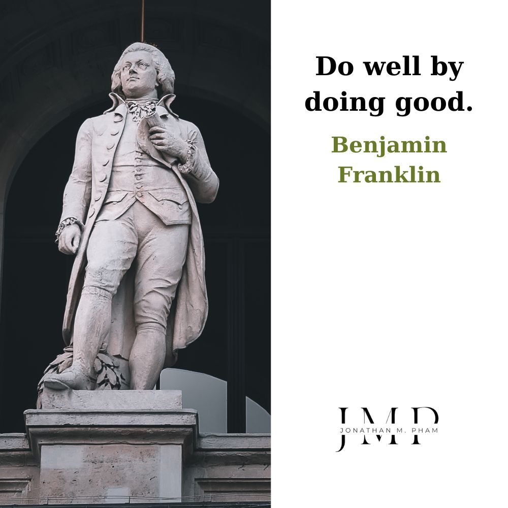do well by doing good
