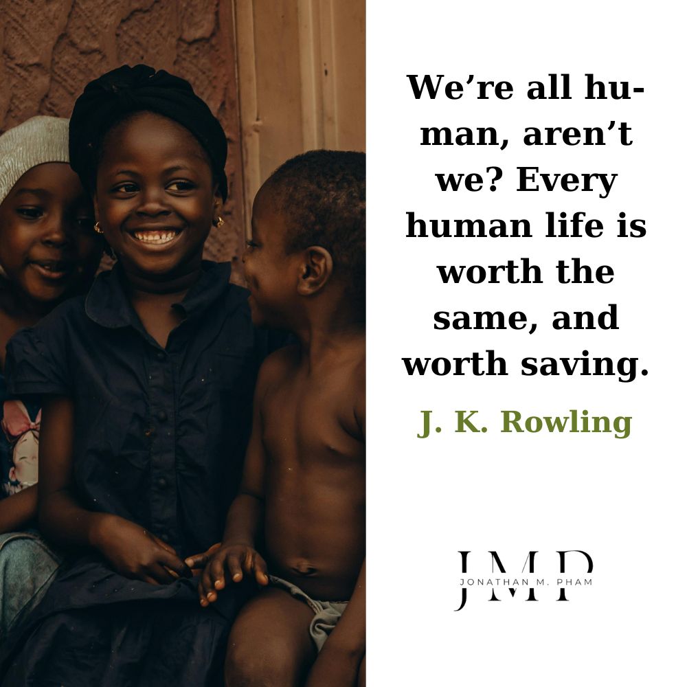 every human life is worth the same