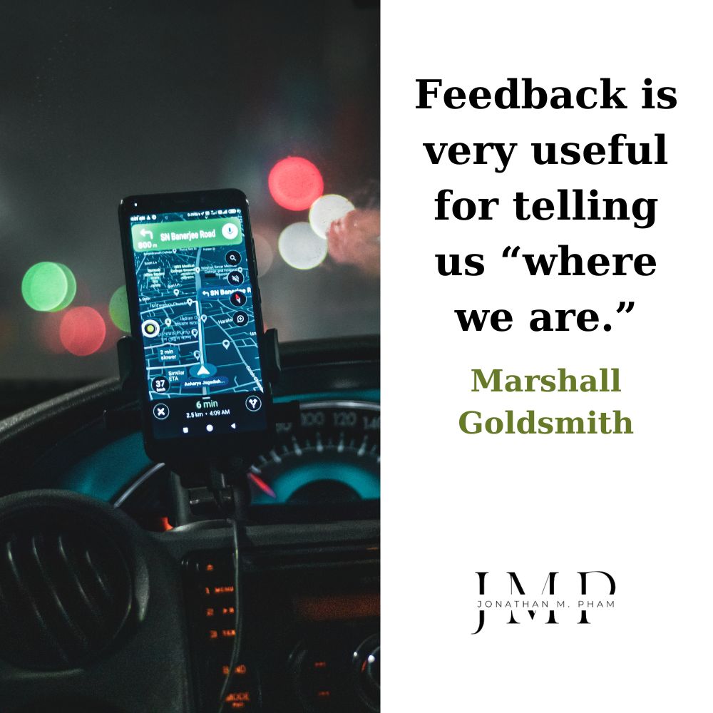 feedback is useful for telling us where we are