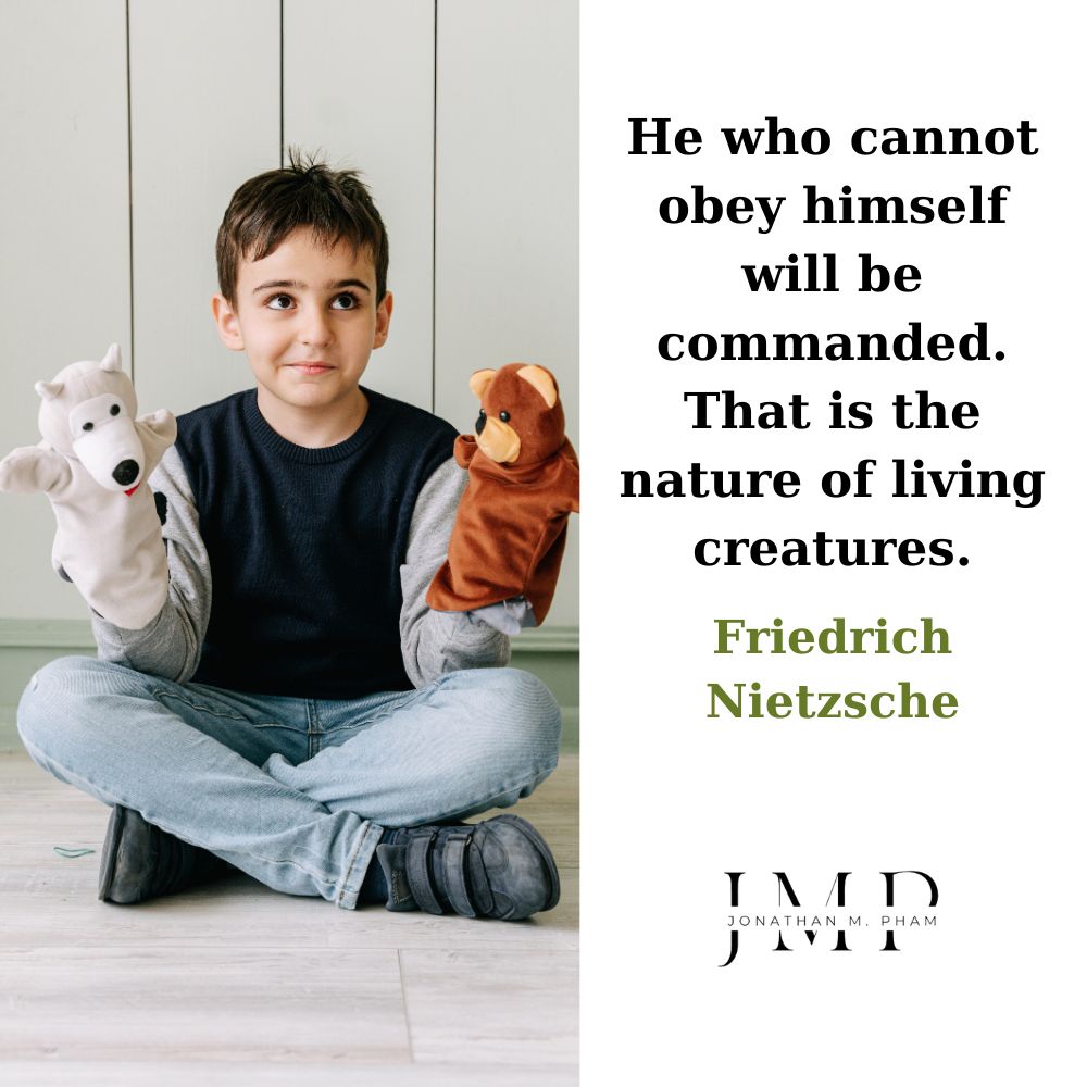 自分に従えない者 他人に支配される