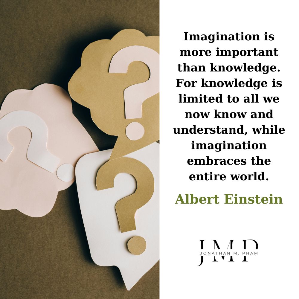 imagination is more important than knowledge