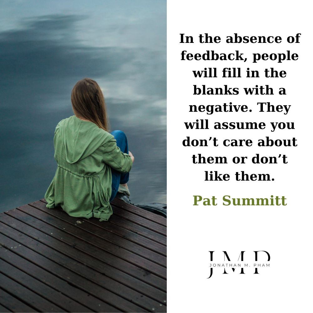 in the absence of feedback