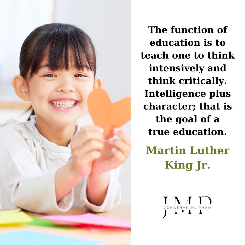 intelligence plus character true education