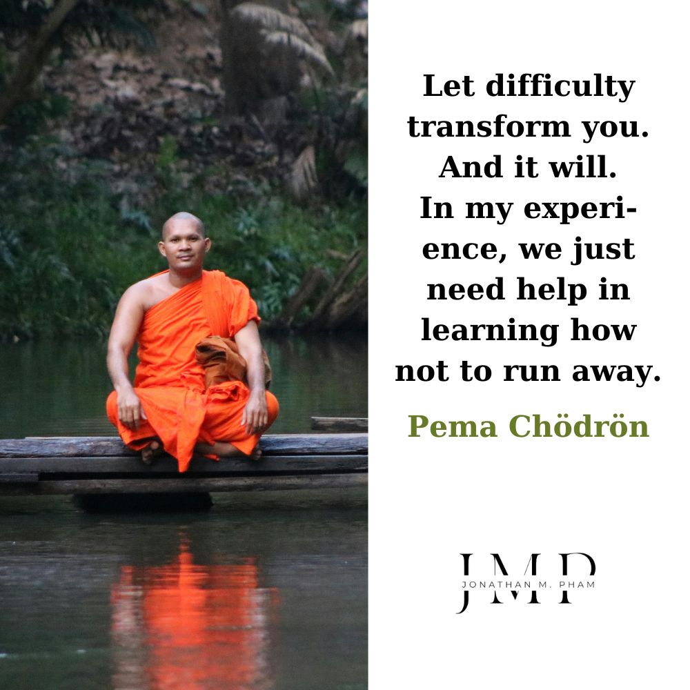 let difficulty transform you