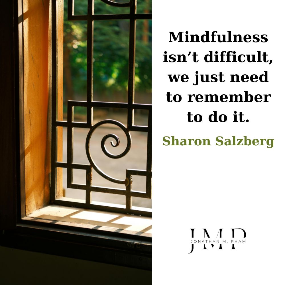 mindfulness is not difficult