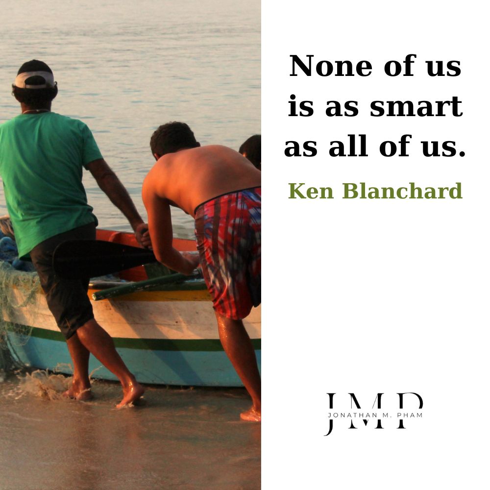 none of us is as smart as all of us