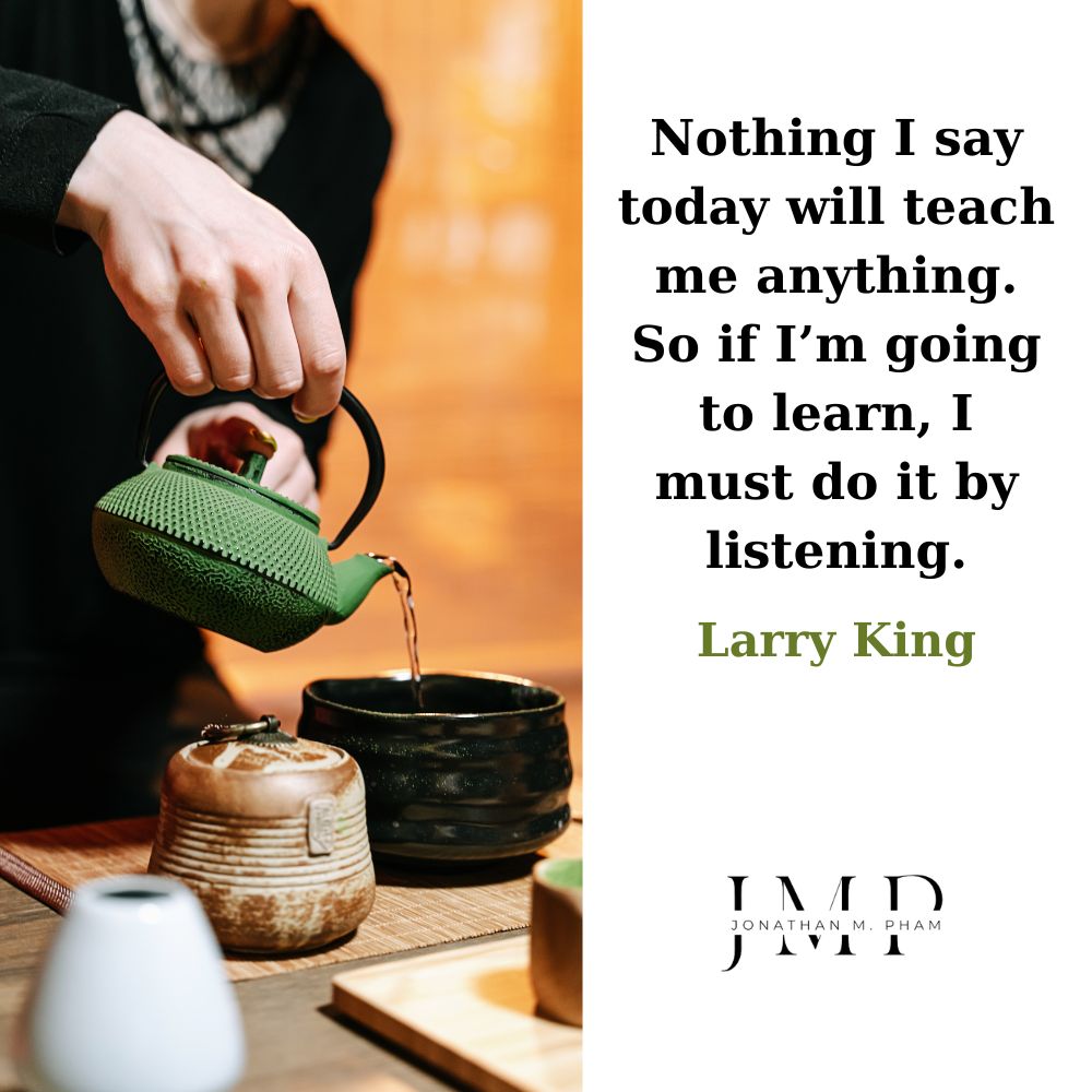 nothing i say today will teach me anything