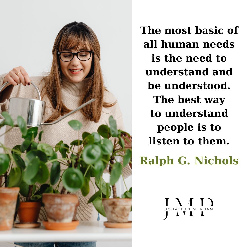 the best way to understand people