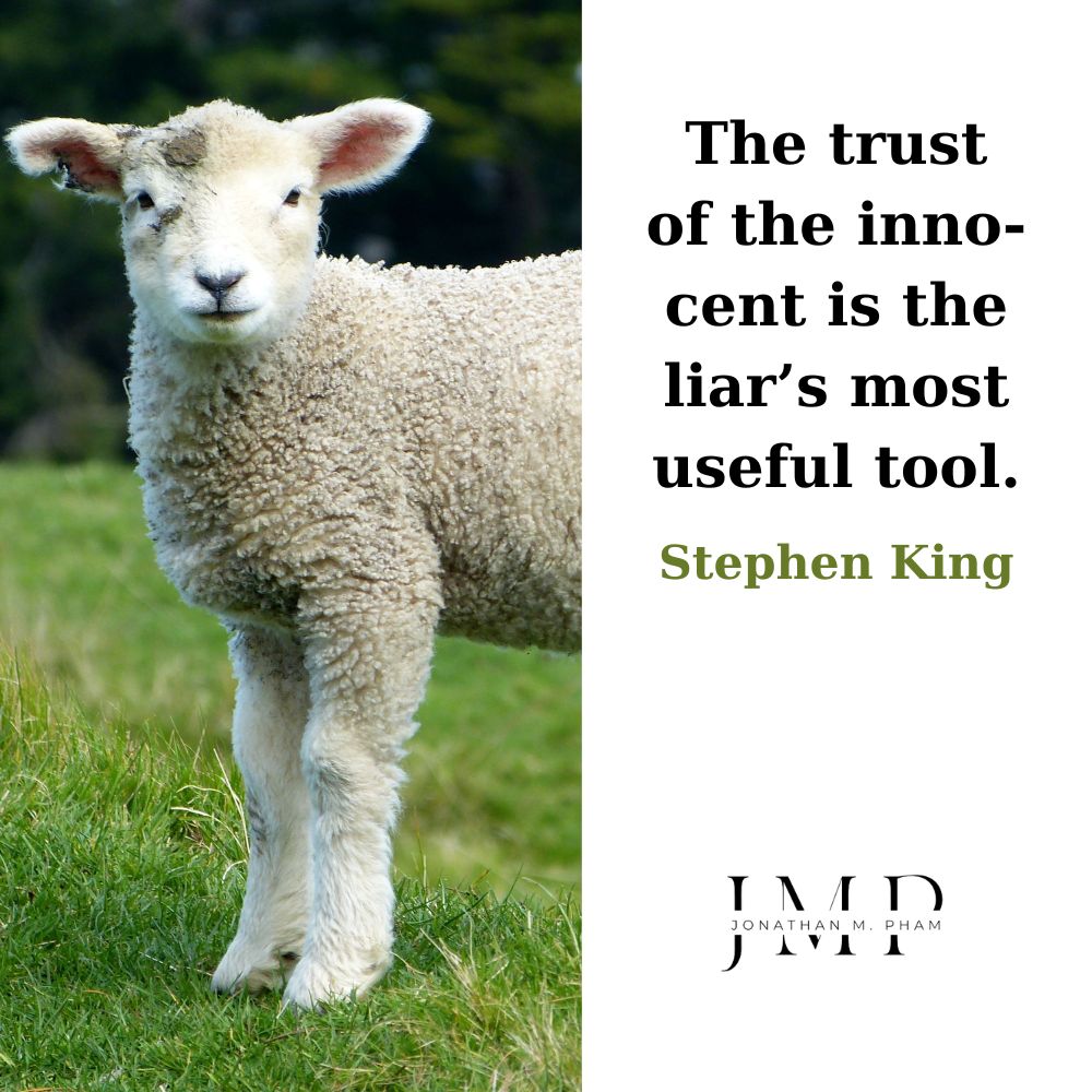 the trust of the innocent