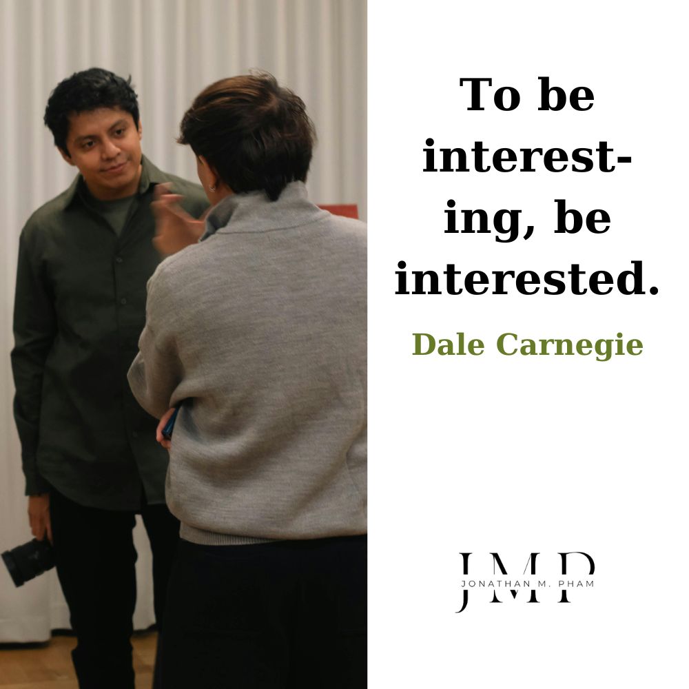 to be interesting be interested