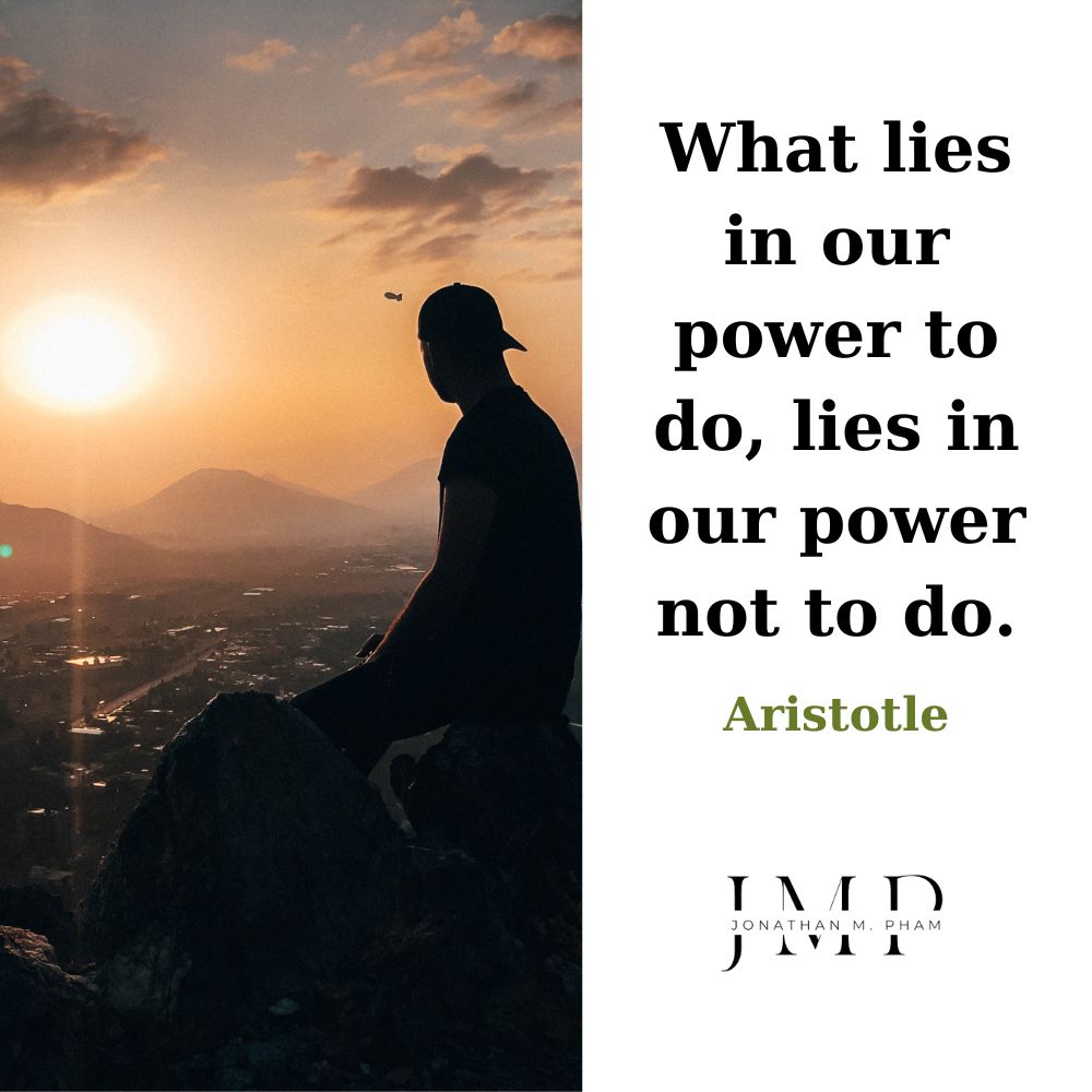 what lies in our power to do