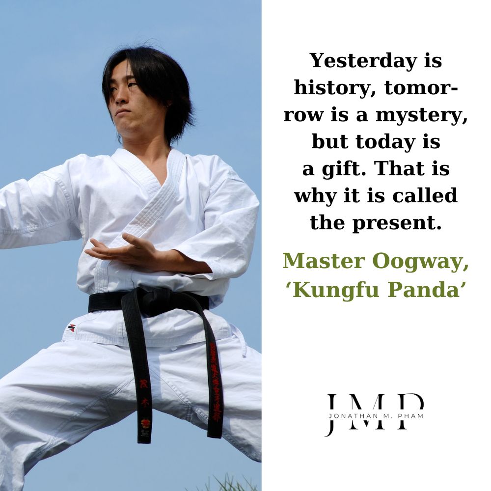 yesterday is history tomorrow is a mystery