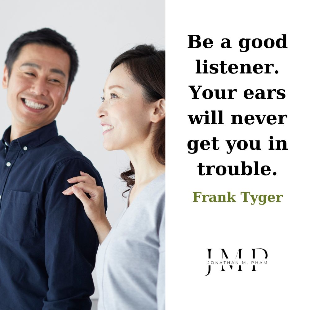 your ears will never get you in trouble