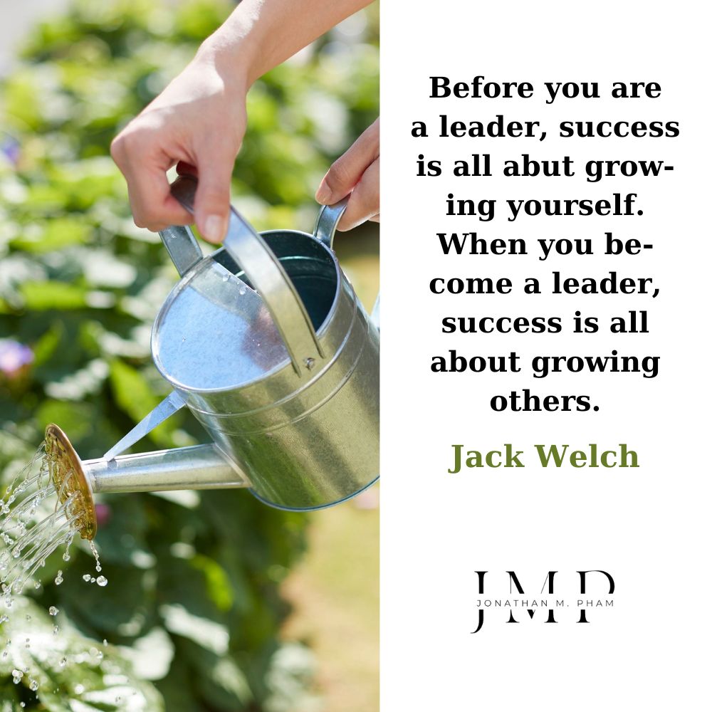 a leader success growing others