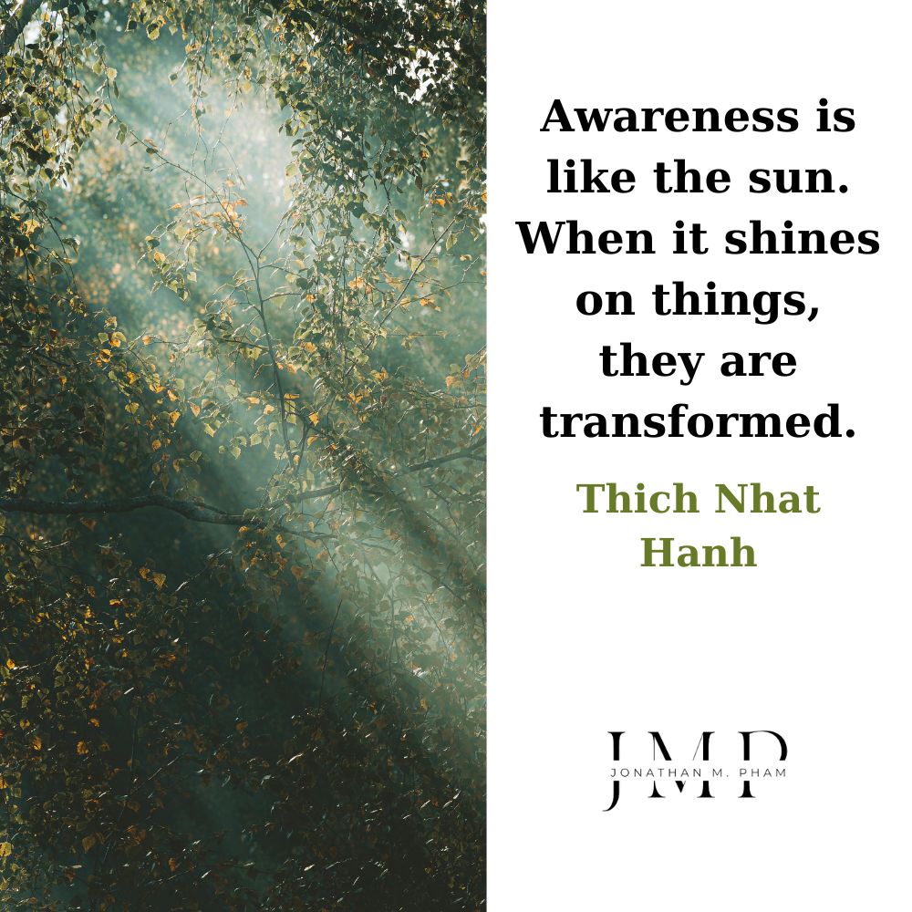 self awareness is like the sun