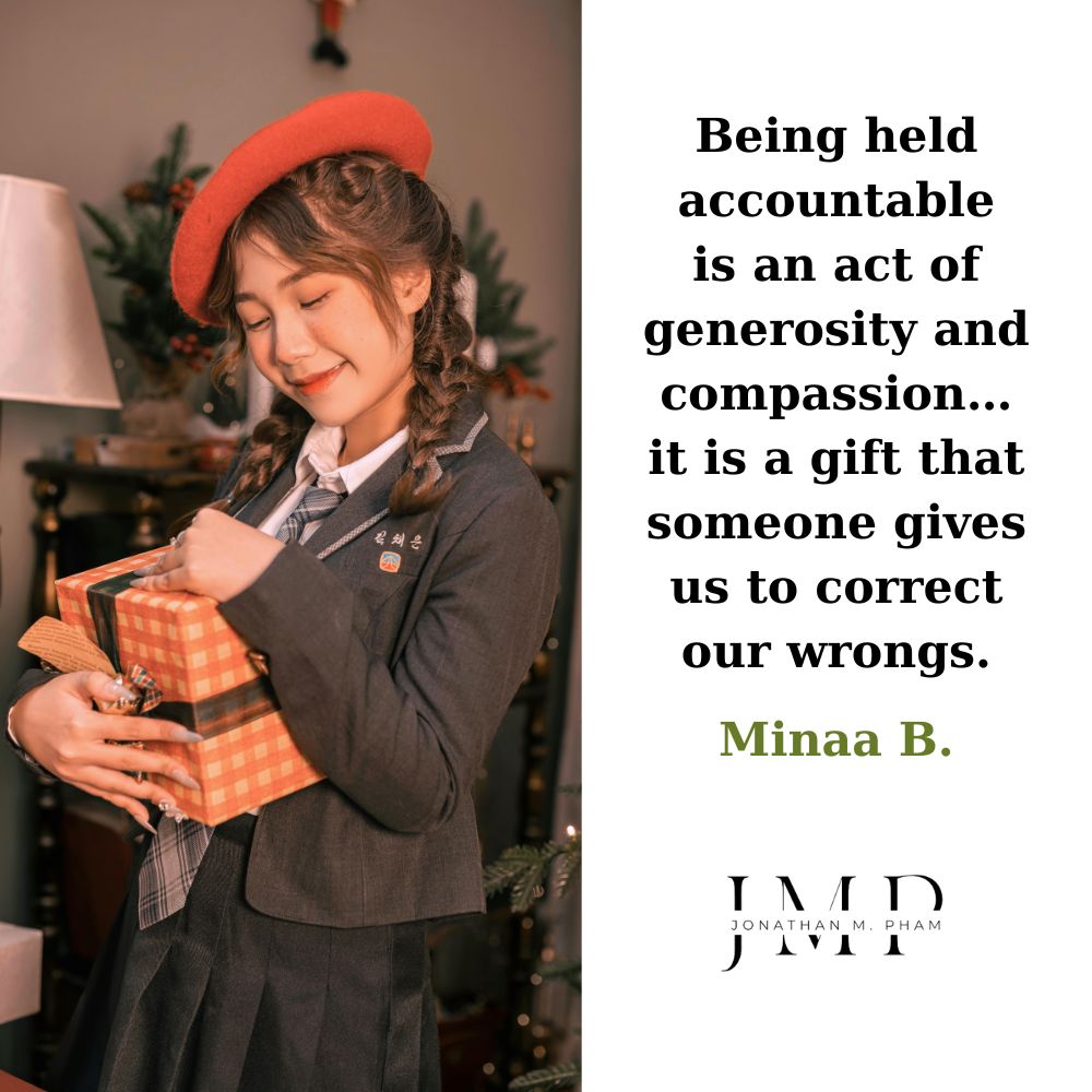 being held accountable quotes