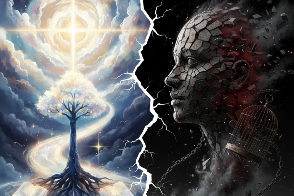 christian existentialism vs atheistic existentialism