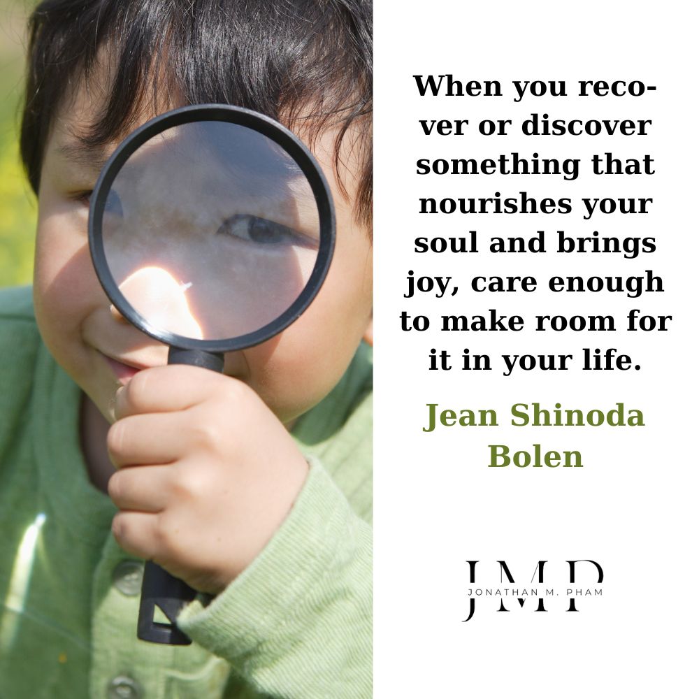 discover something that nourishes your soul