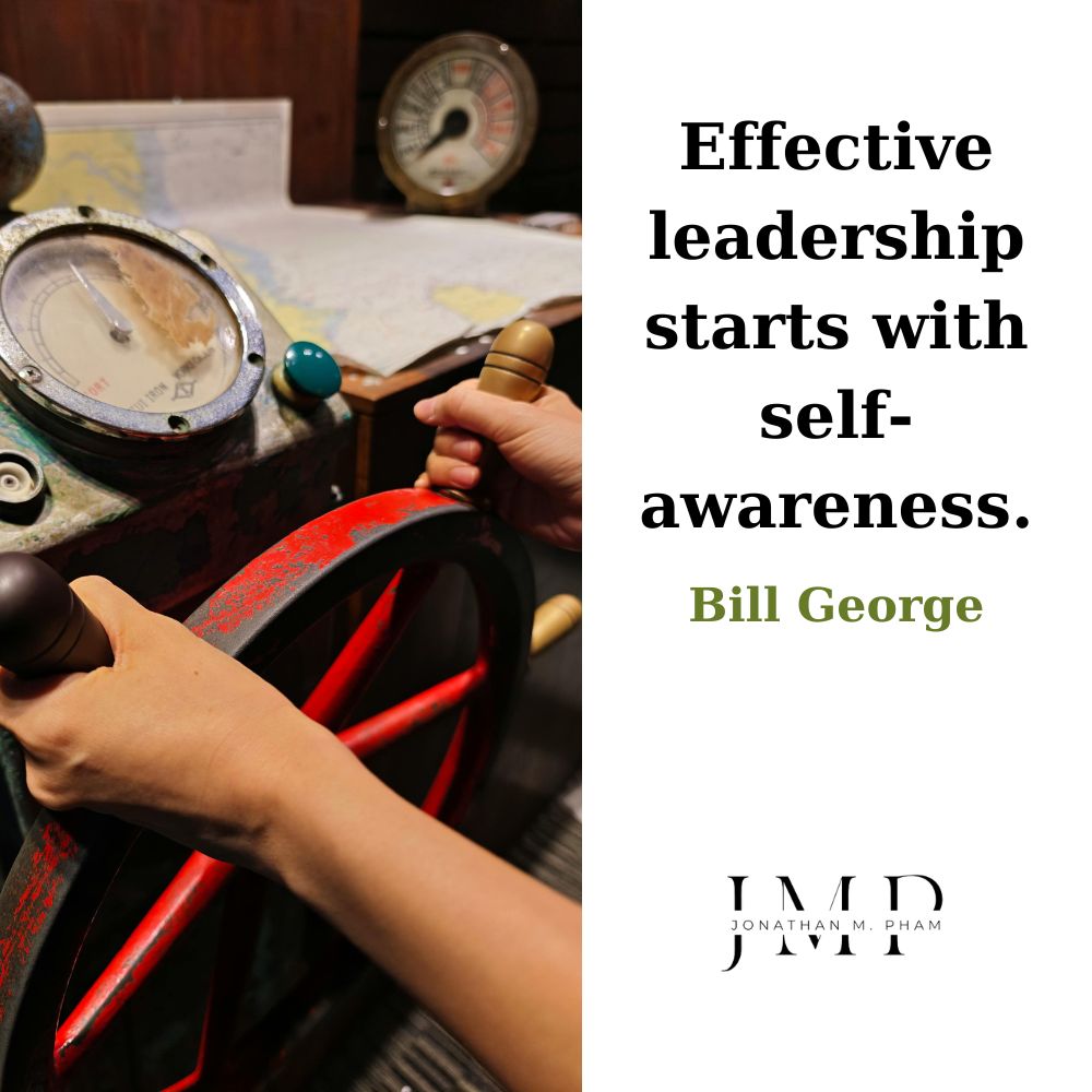 effective leadership starts with self awareness