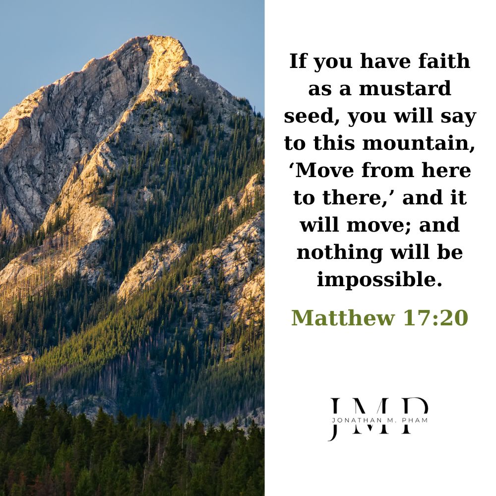 faith as a mustard seed