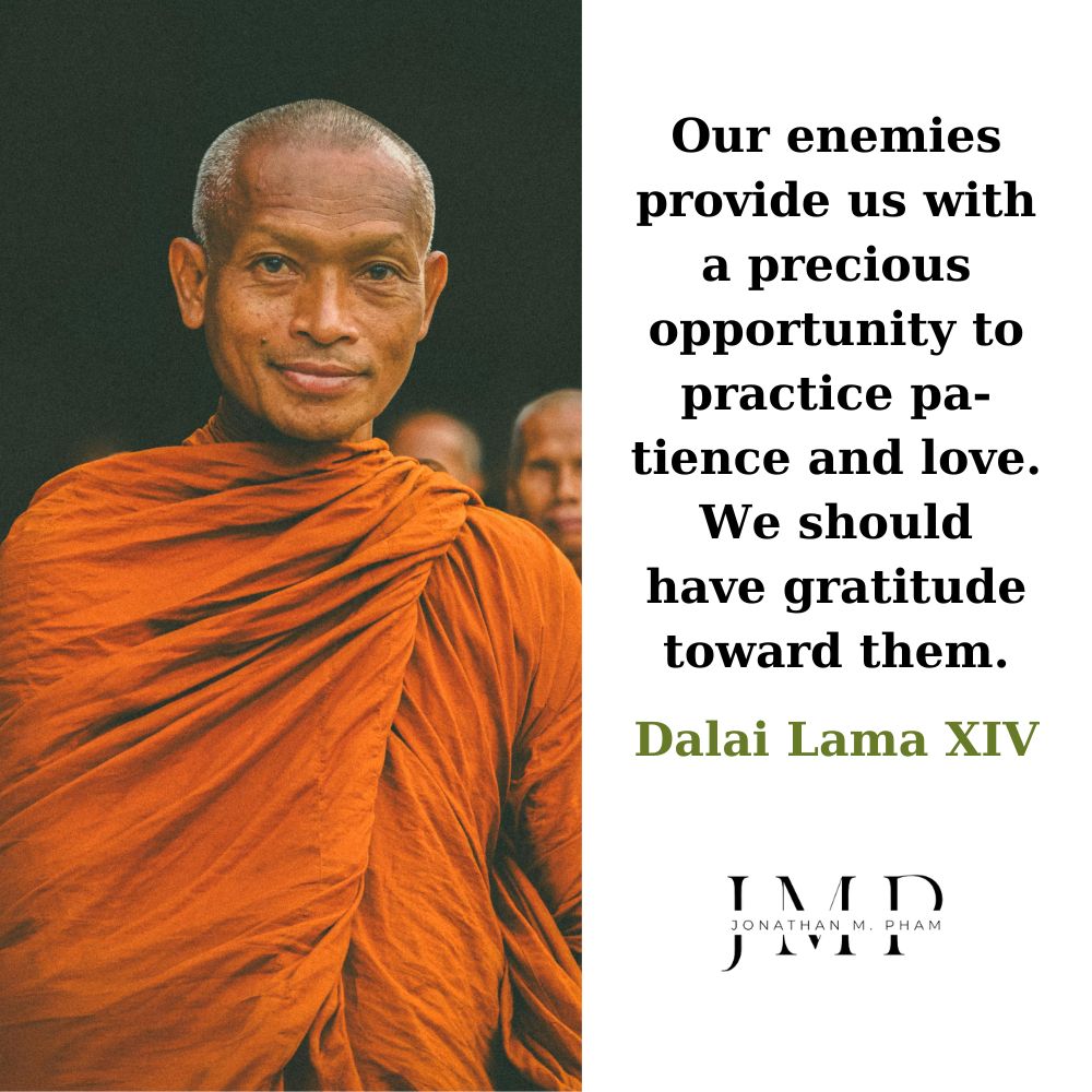 gratitude quotes toward enemy